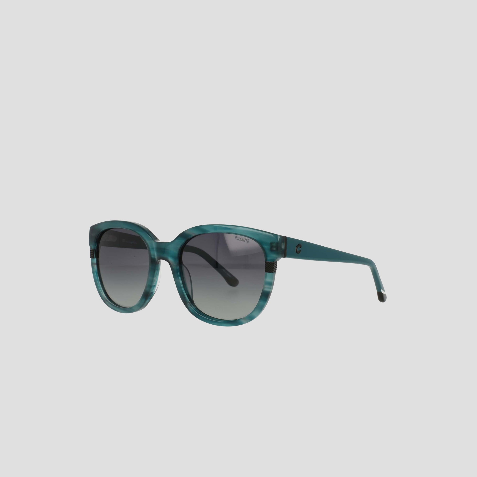Champion Curvaceous Square lunettes soleil Teal Horn polarisé