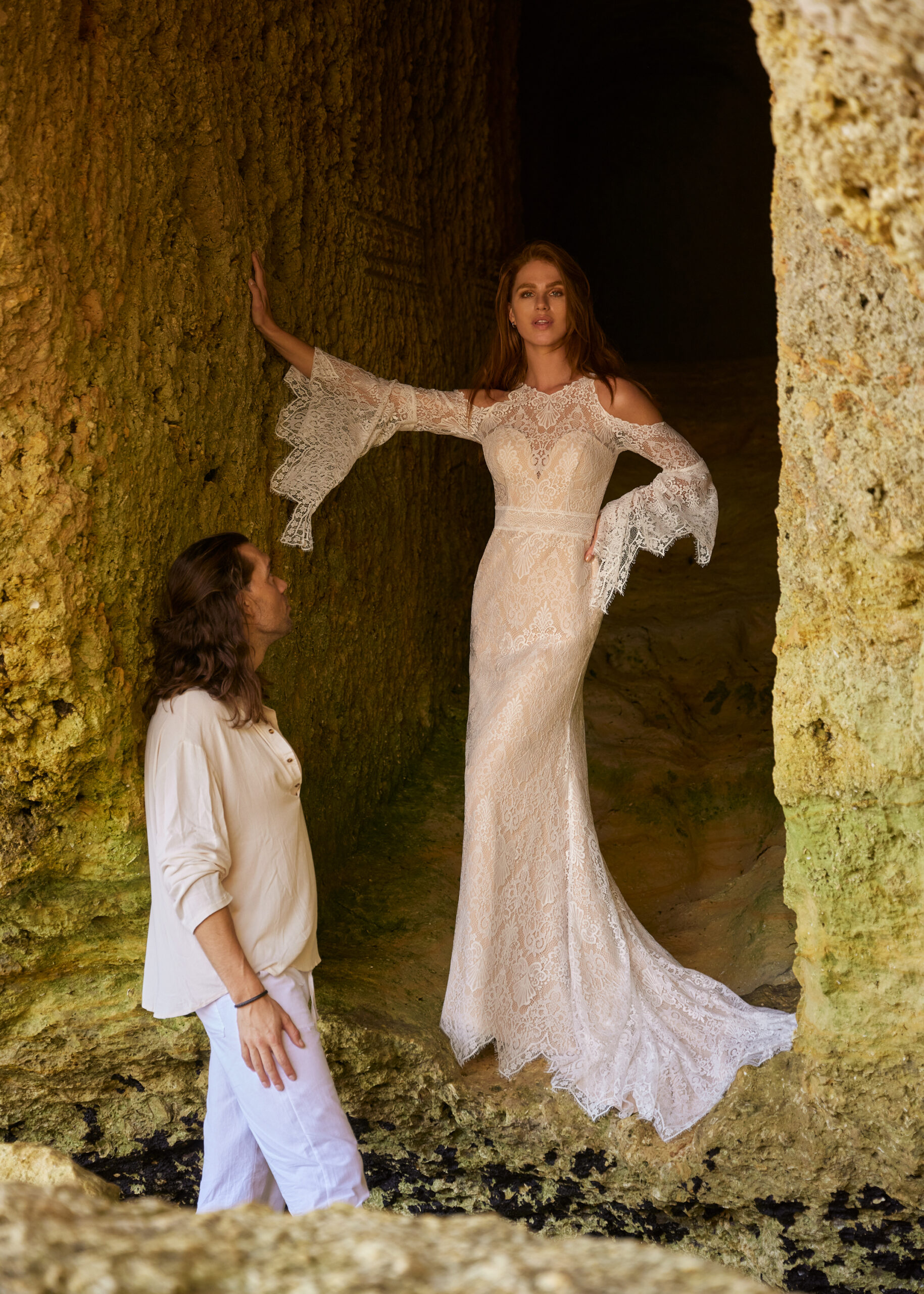 Hervé Paris Cherish Love Cynthia Robe de Mariée Blanche