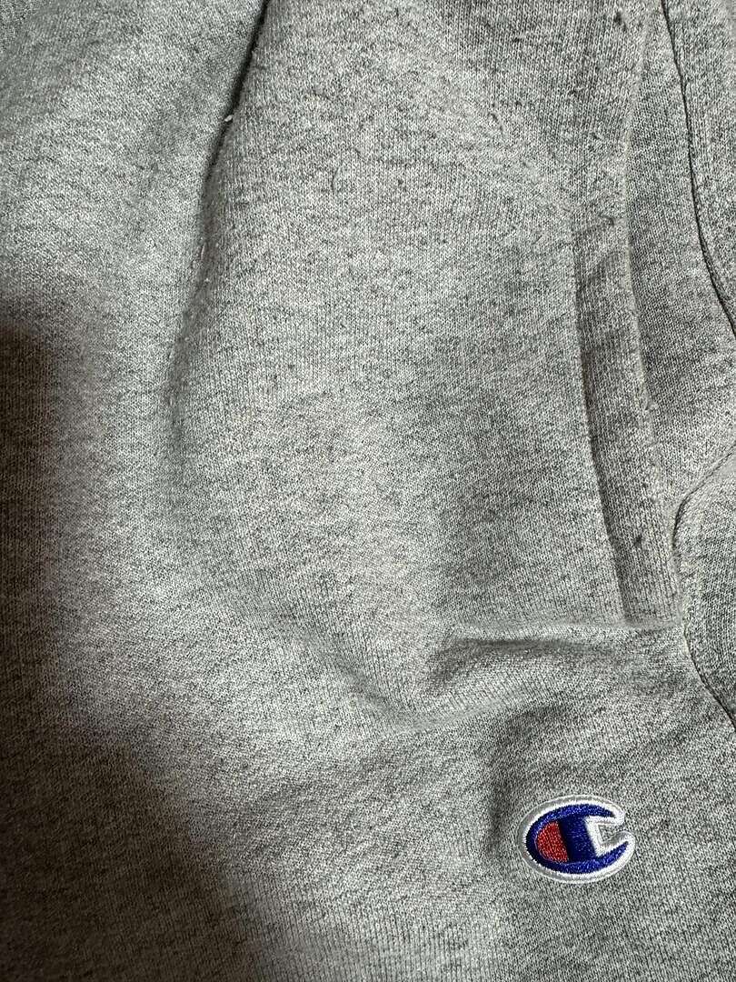 Champion Powerblend Crewneck Sweat Homme Gris Chiné Chaud