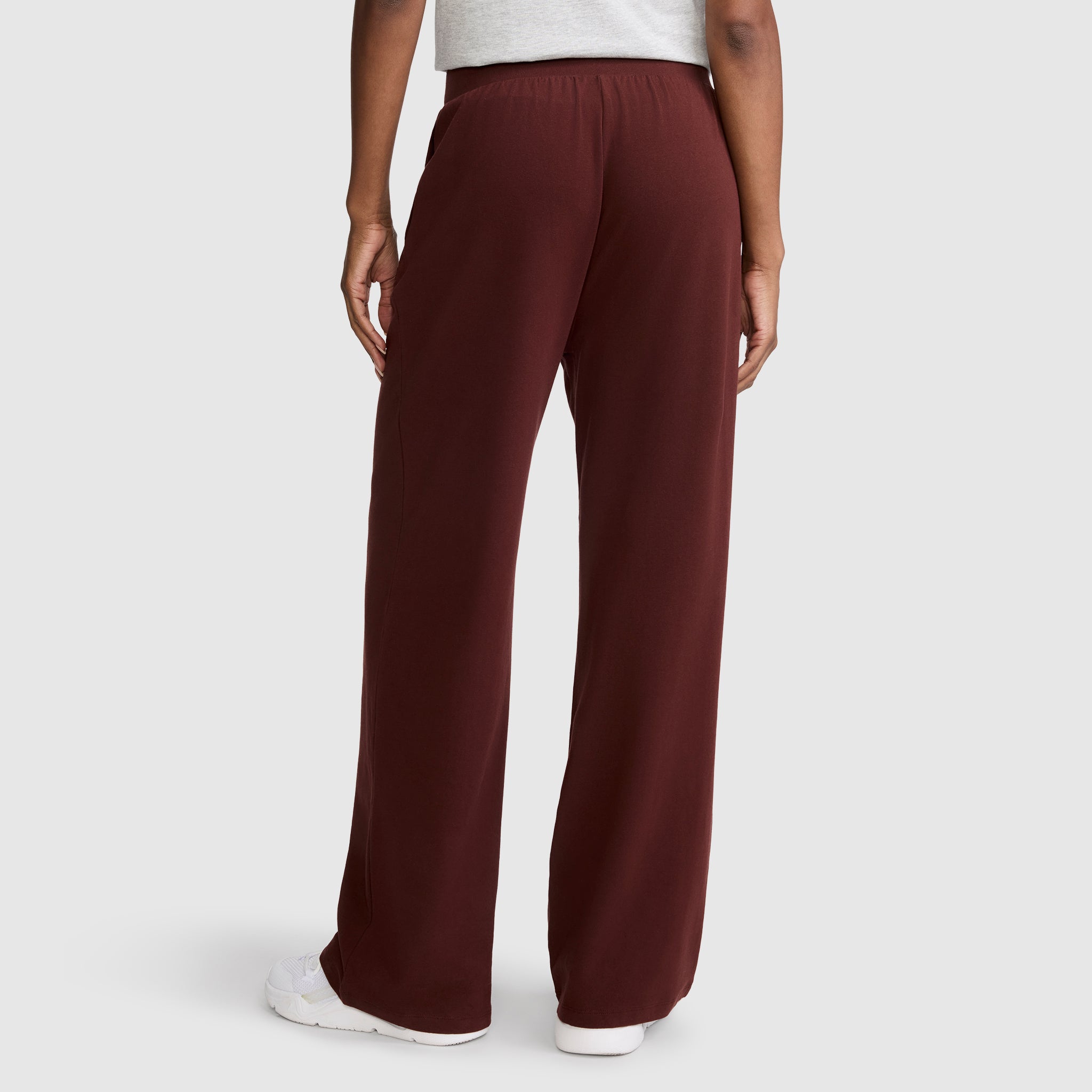 Champion Open Bottom Pant pantalon femme Bitter Chocolate nylon