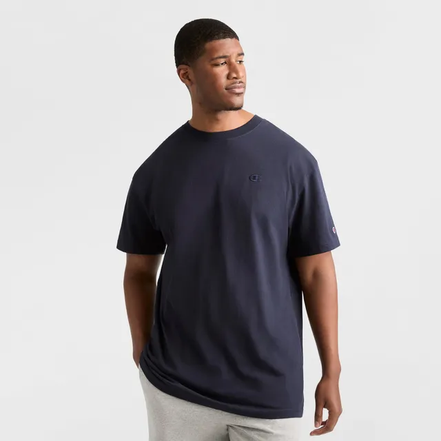 Champion Classic T-Shirt C Logo homme Deep Navy coton