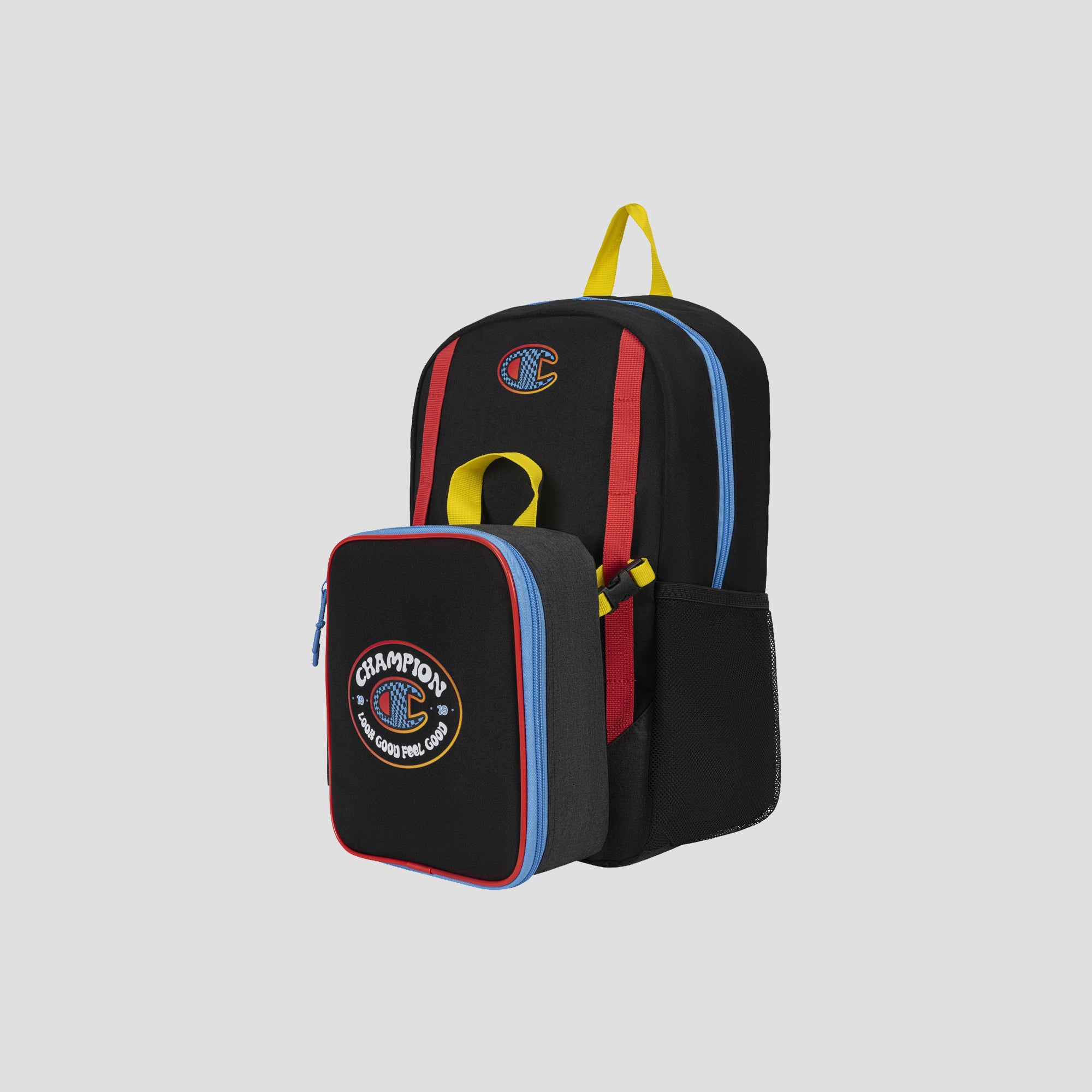 Champion Mode Ensemble Sac à Dos Lunch Box Gris Foncé