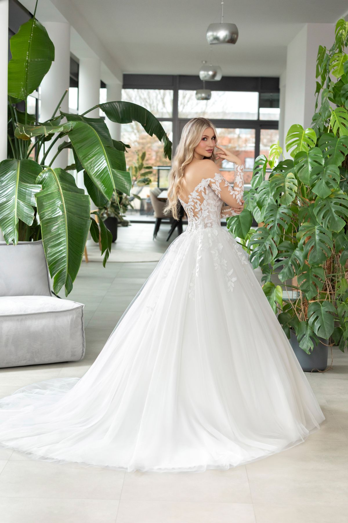 Le Jour de Notre Oui FÉE robe de mariée mousseline empire