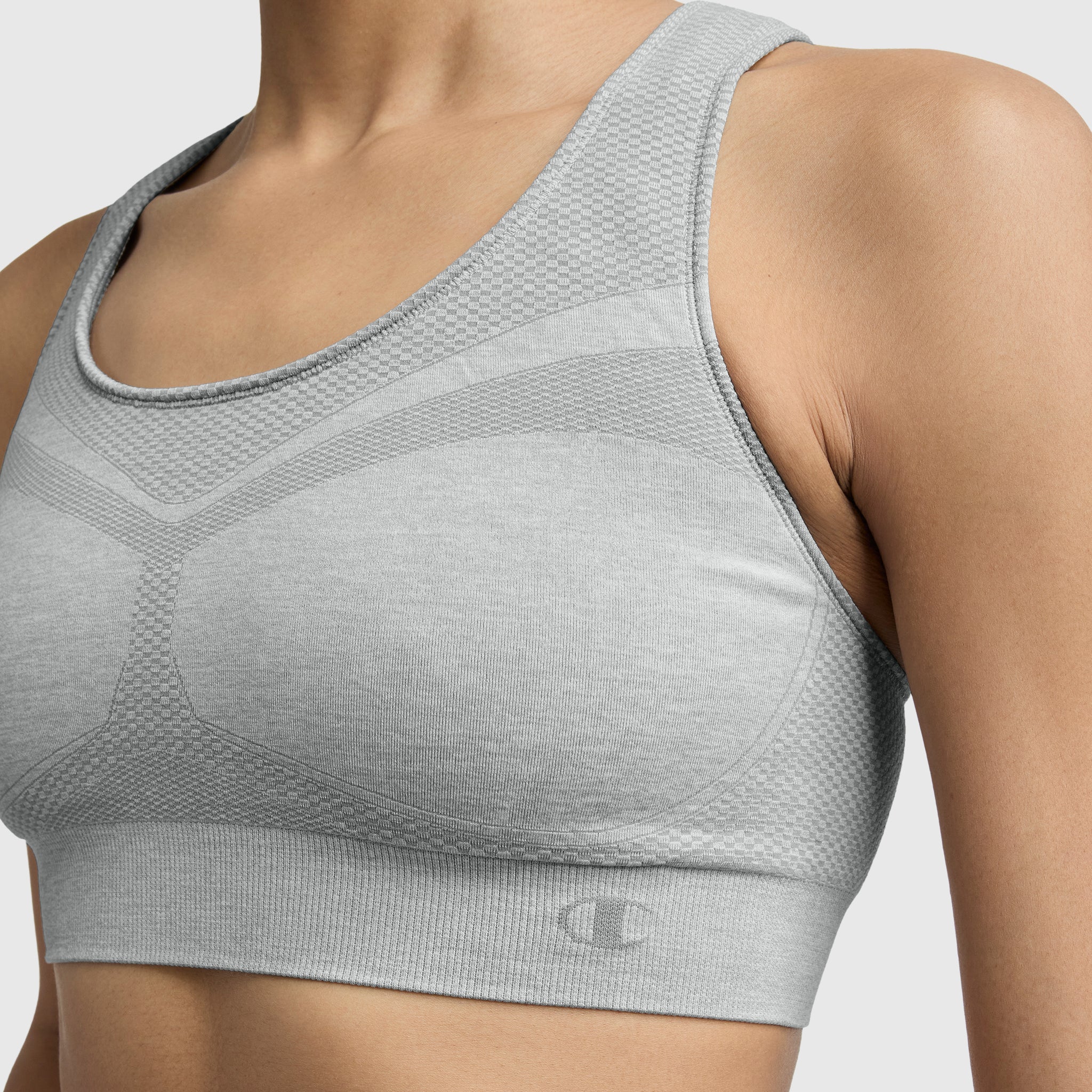 Champion Infinity Racerback Brassière de sport Oxford Grey Heather