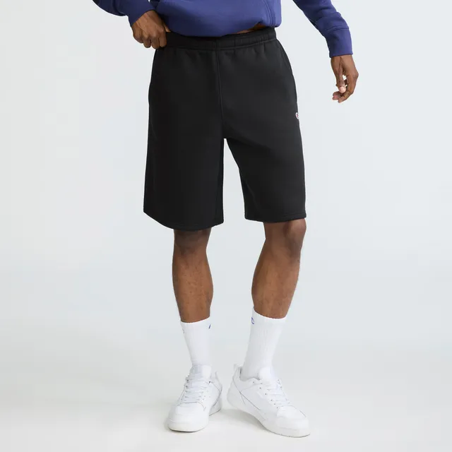 Champion Powerblend 10" Short molleton homme Noir coton