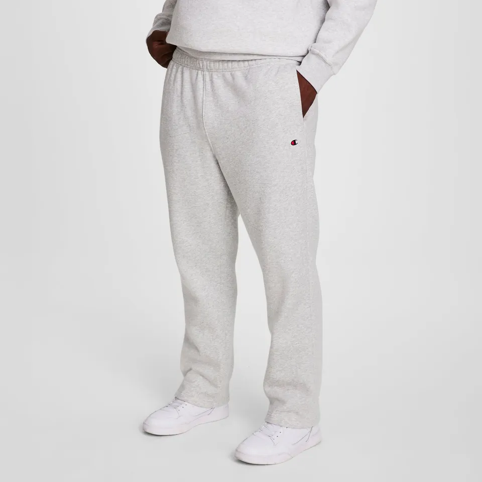 Champion Powerblend jogging gris clair grande taille homme