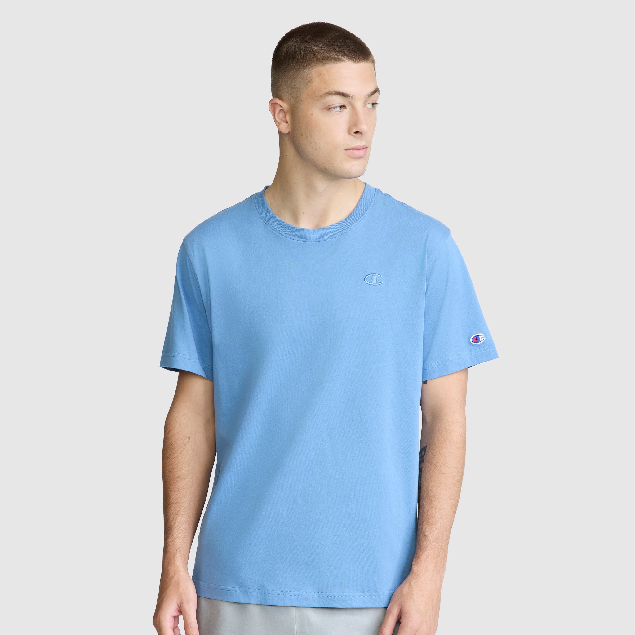 Champion Classic T-Shirt C Logo t-shirt homme Riviera coton