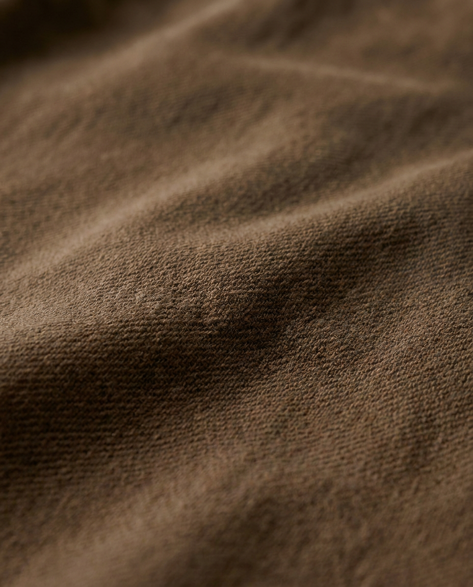 LAFAURIE BRADY jean droit marron fauve denim coton