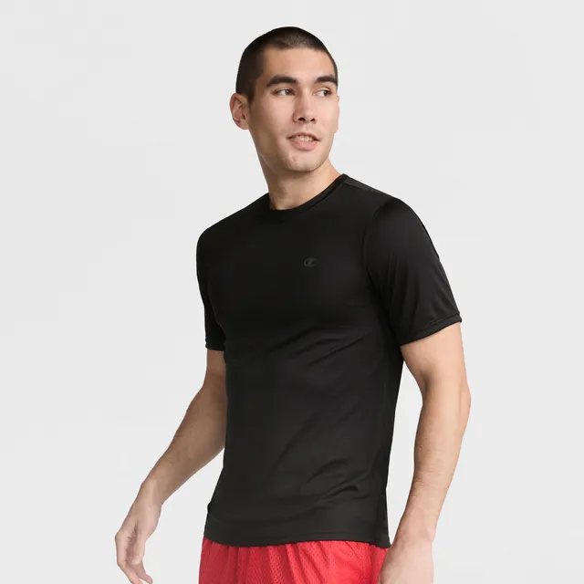 Champion Sport T-Shirt Reflective C Logo Black homme