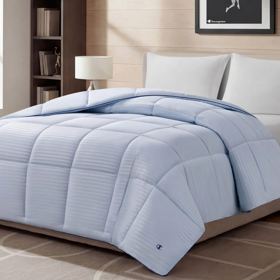 Champion Room Decor Cooling Down couette bleu clair Twin