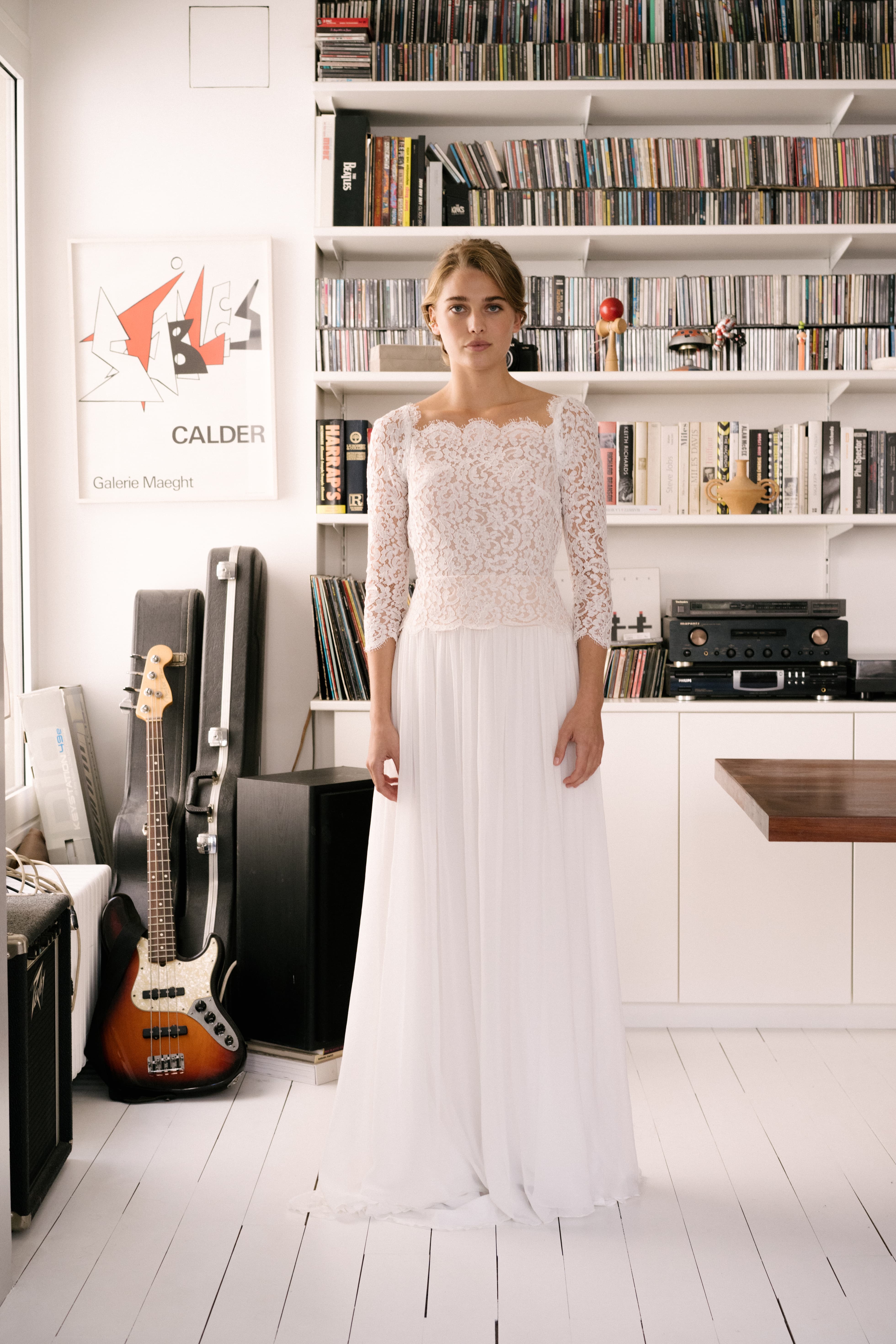 Maison Floret Sur-mesure Carl robe de mariée dentelle Calais