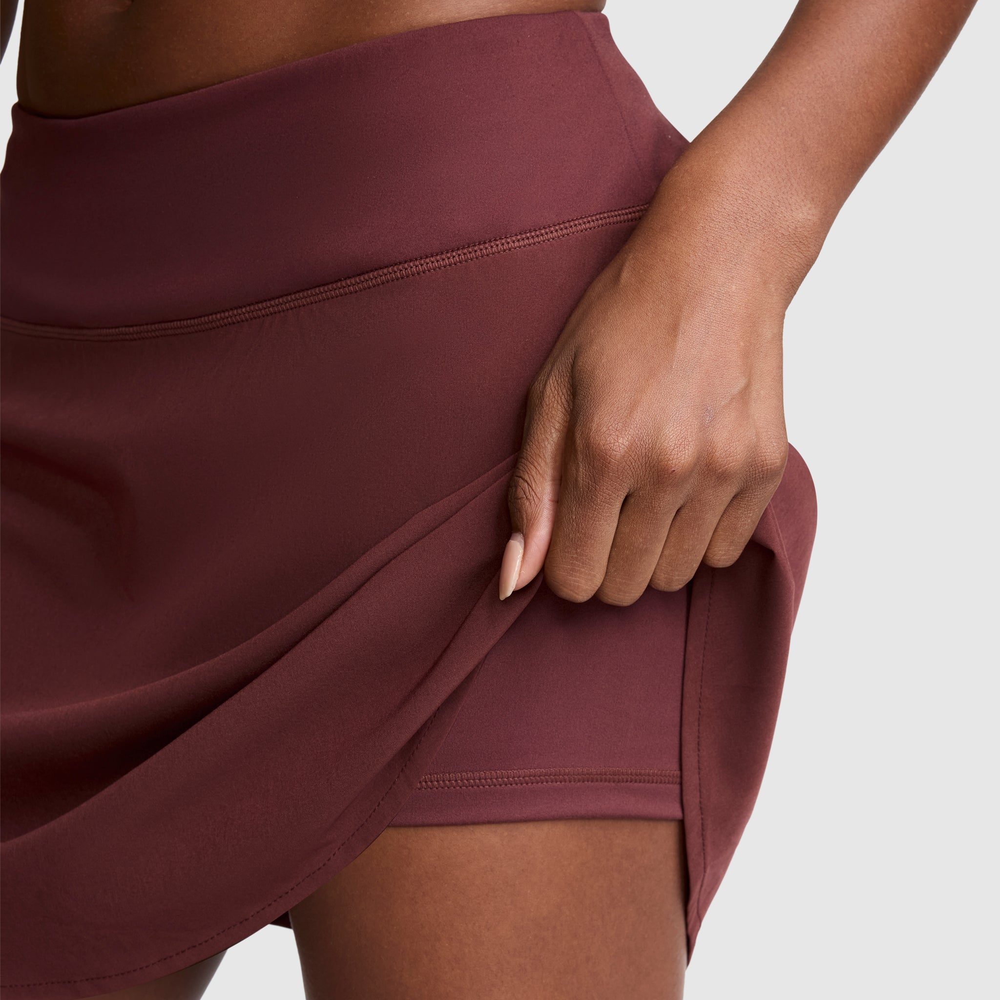 Champion Courtside Skort jupe-short Bitter Chocolate stretch