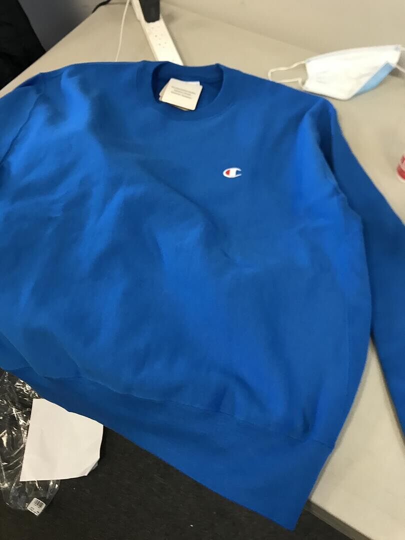 Champion Reverse Weave sweat homme noir C Logo molleton coupe ample