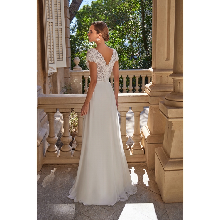 Le Jour de Notre Oui DIEPPE robe de mariée ivoire coupe fluide