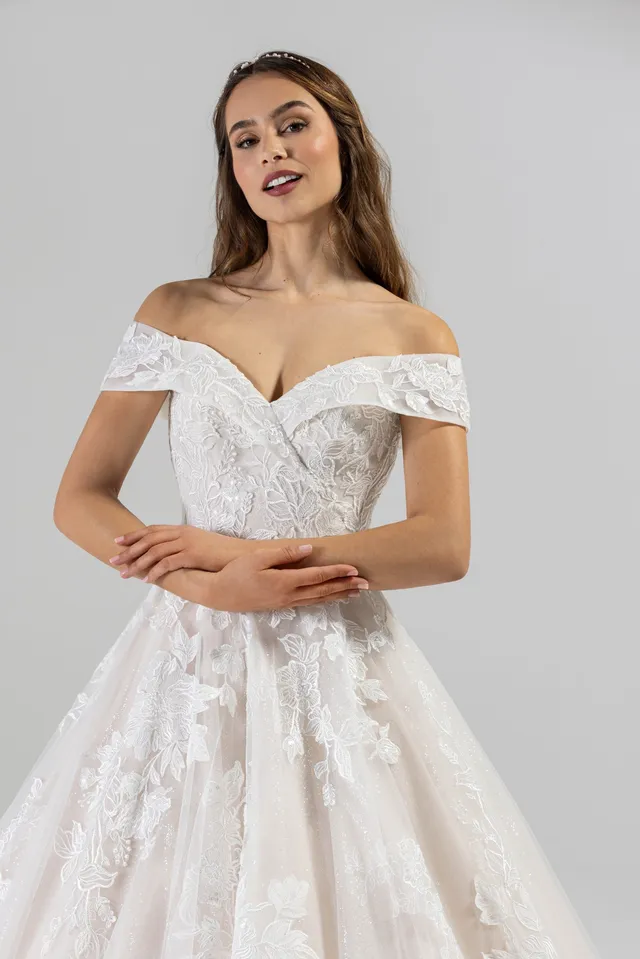 Le Jour de Notre Oui Luciole robe de mariée longue blanche