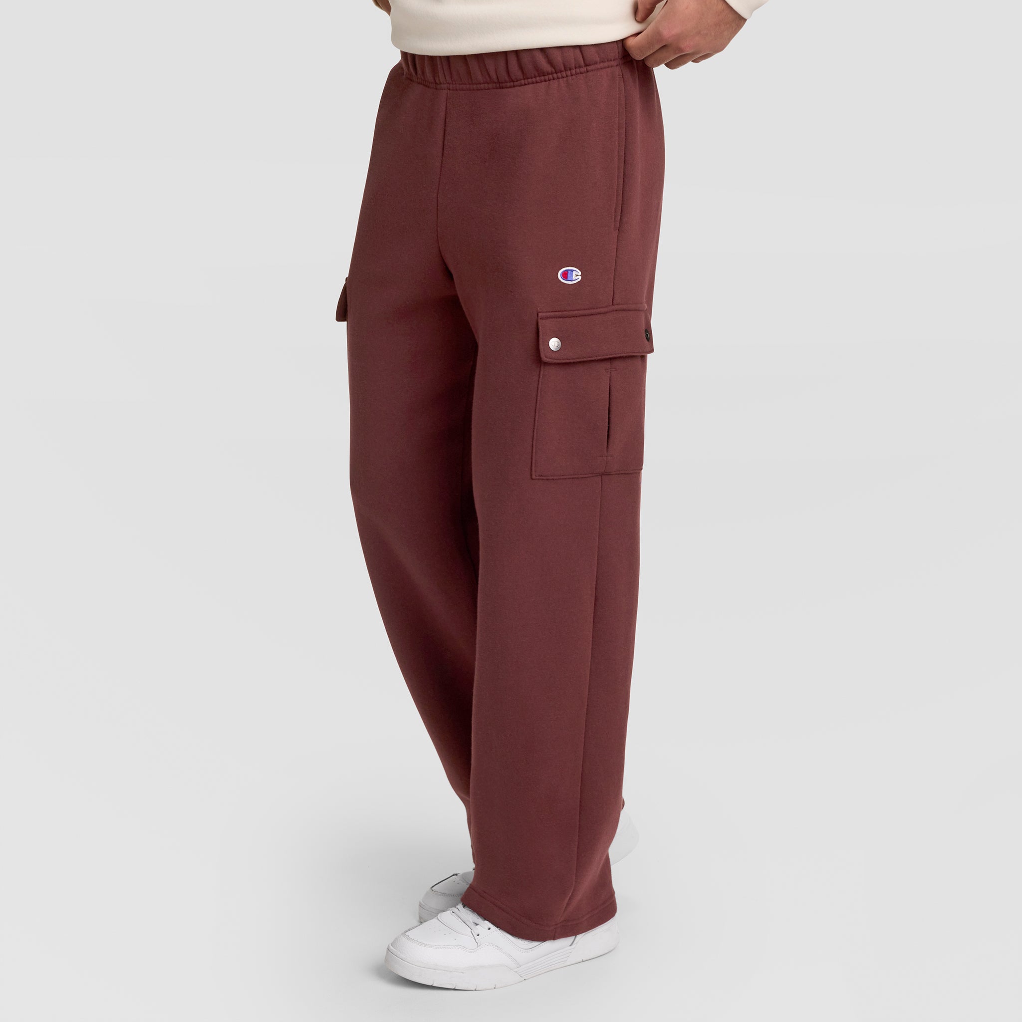 Champion Pants Fleece Cargo Pant C Logo pantalon marron