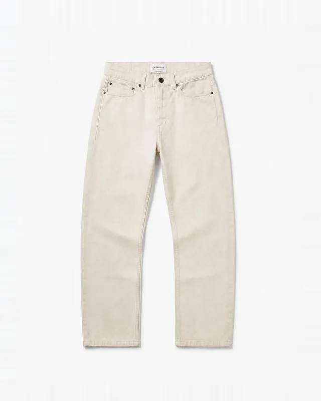 Lafaurie Brady jean droit denim écru 100% coton