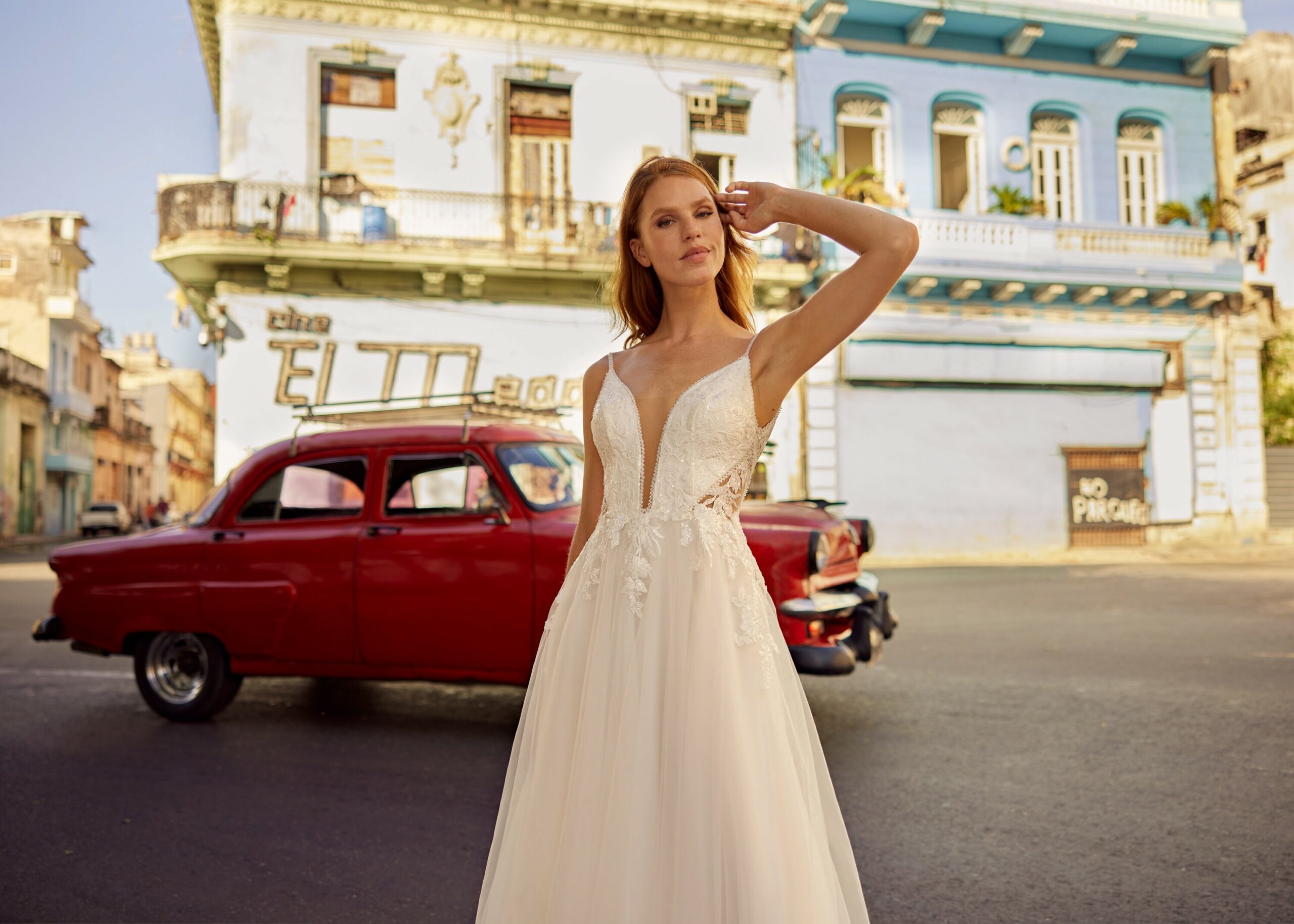 Hervé Paris Libre Lily robe de mariée fluide