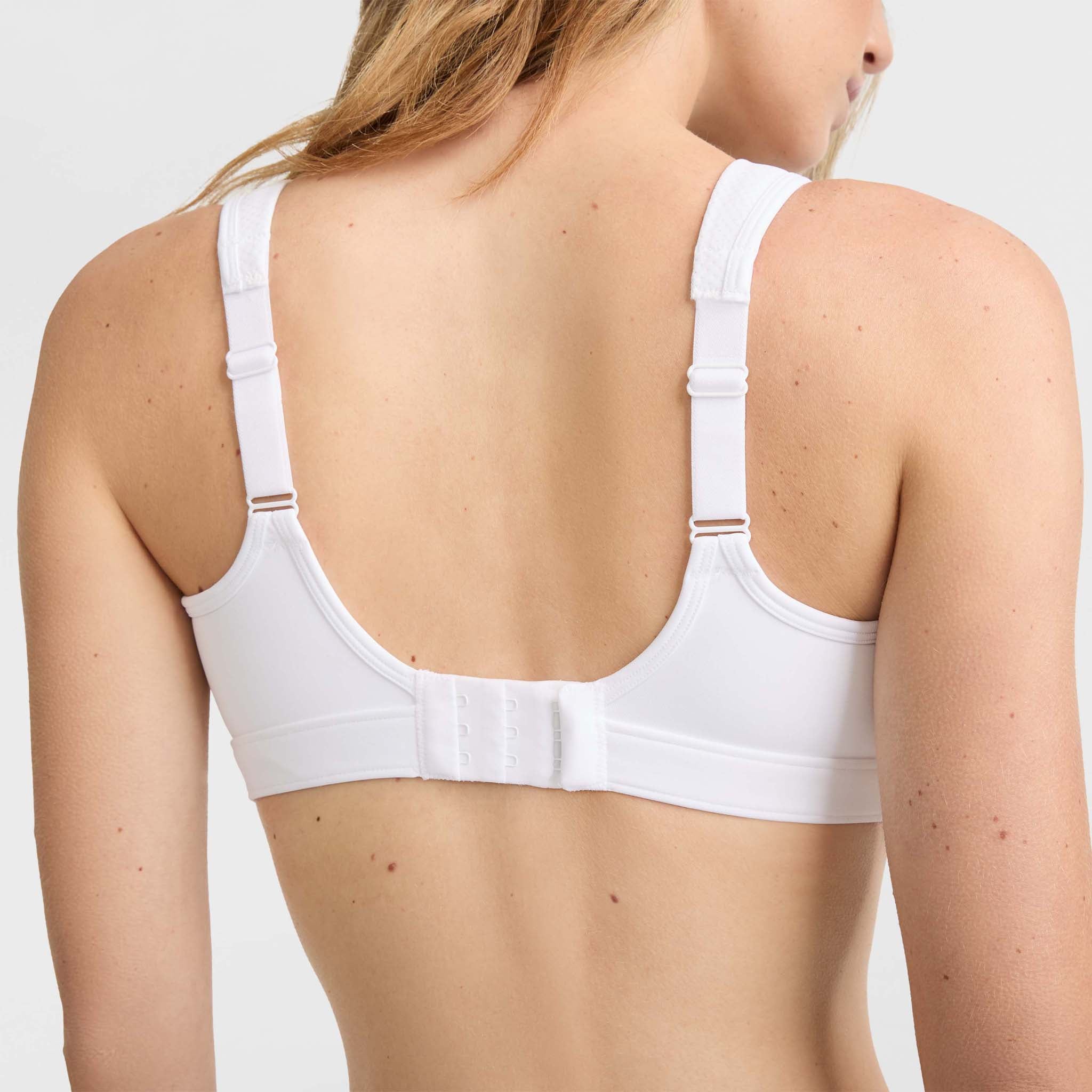 Champion Spot Comfort brassière sport White maintien fort