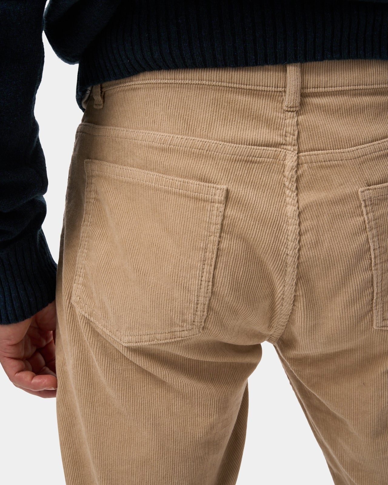 LAFAURIE Cassius pantalon beige pierre ajusté