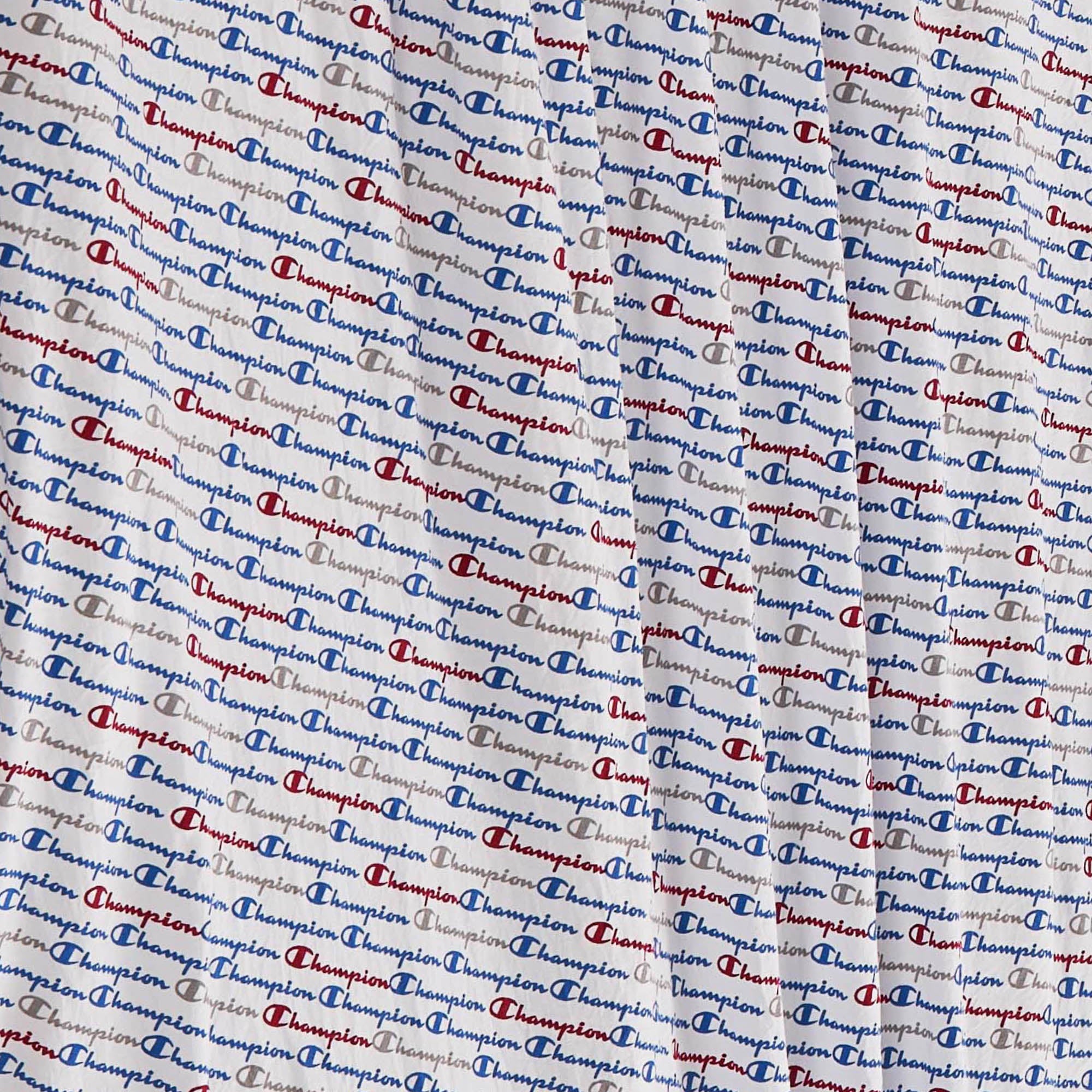 Champion Printed Microfiber Parure Multi Logo Queen