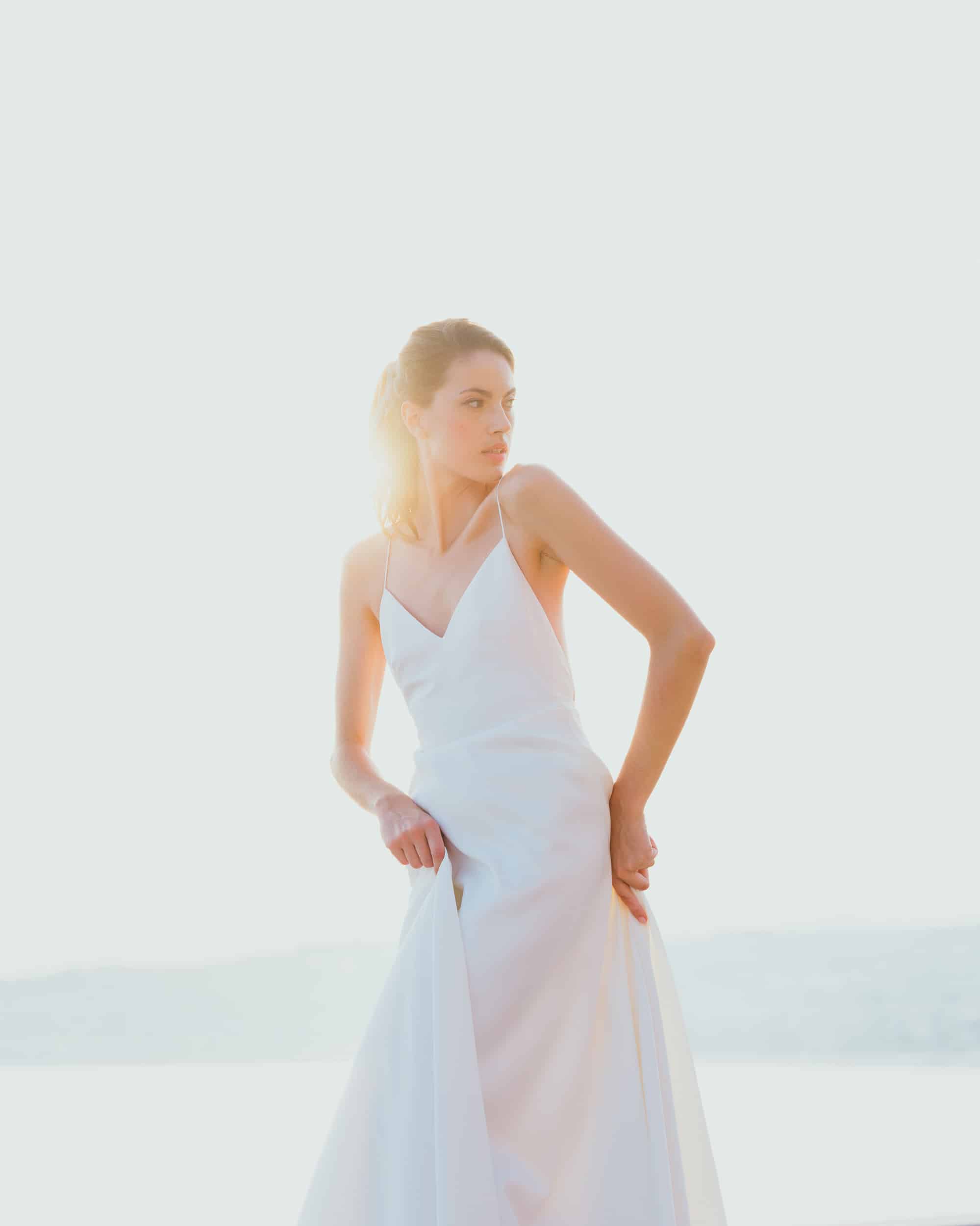Maison Floret Sur-mesure Federico robe de mariée satin