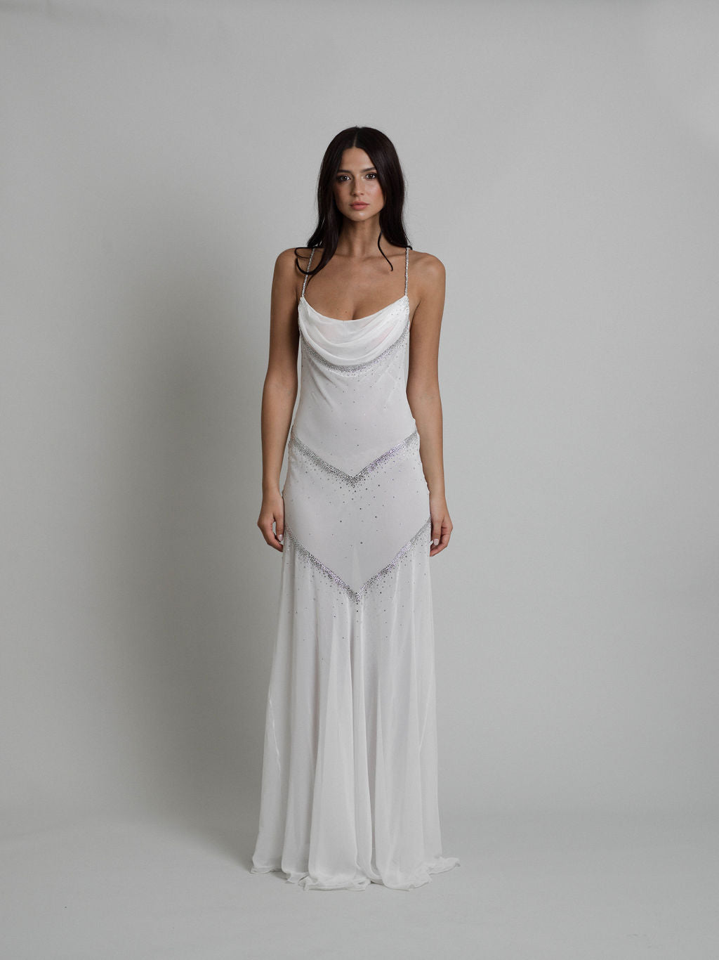 Rime Arodaky Bridal Falling Star robe de mariée strass