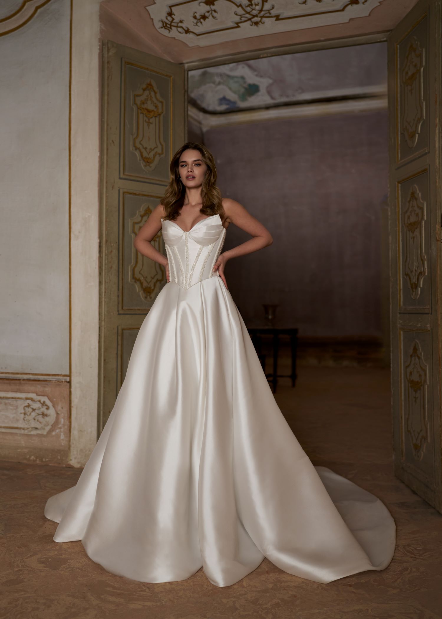 Hervé Paris Mix & Match Nino jupe de mariée ivoire tulle