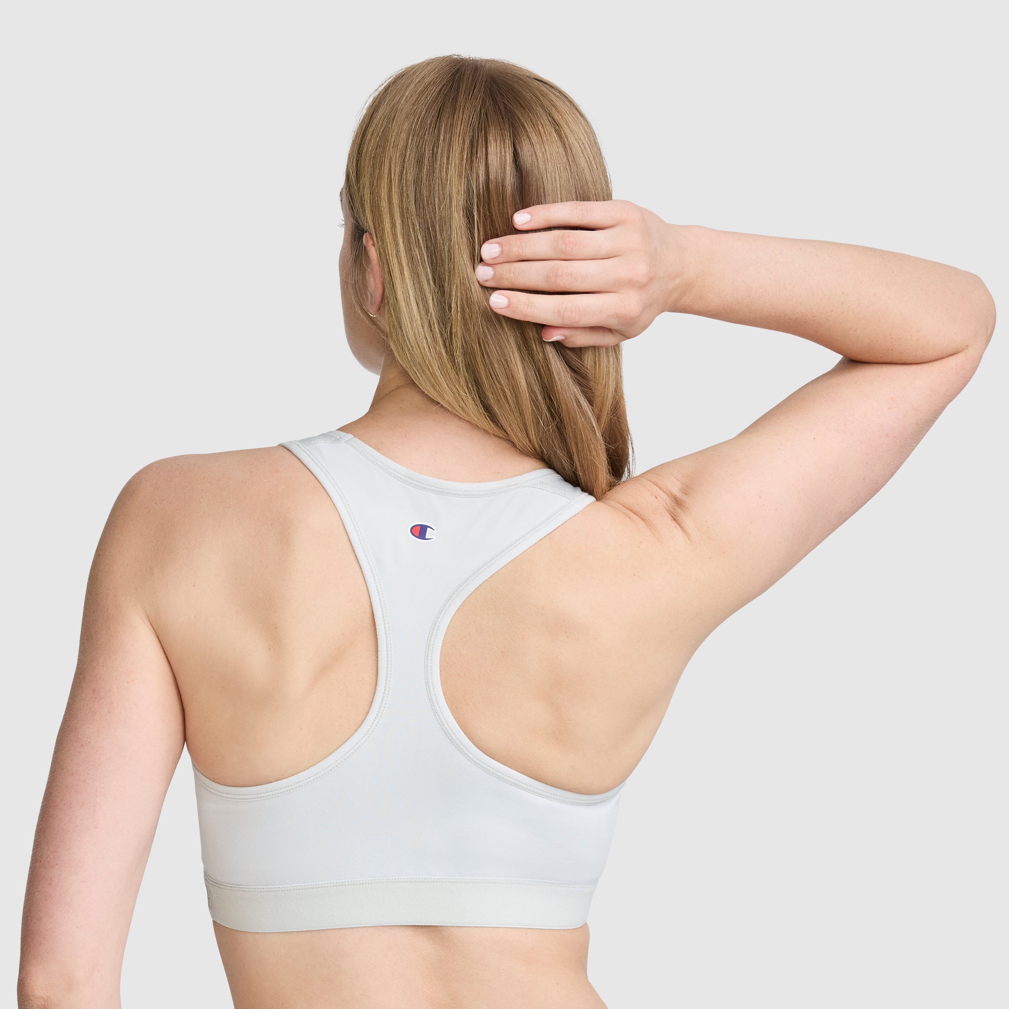 Champion Compression C Logo brassière Dawn Blue maintien modéré