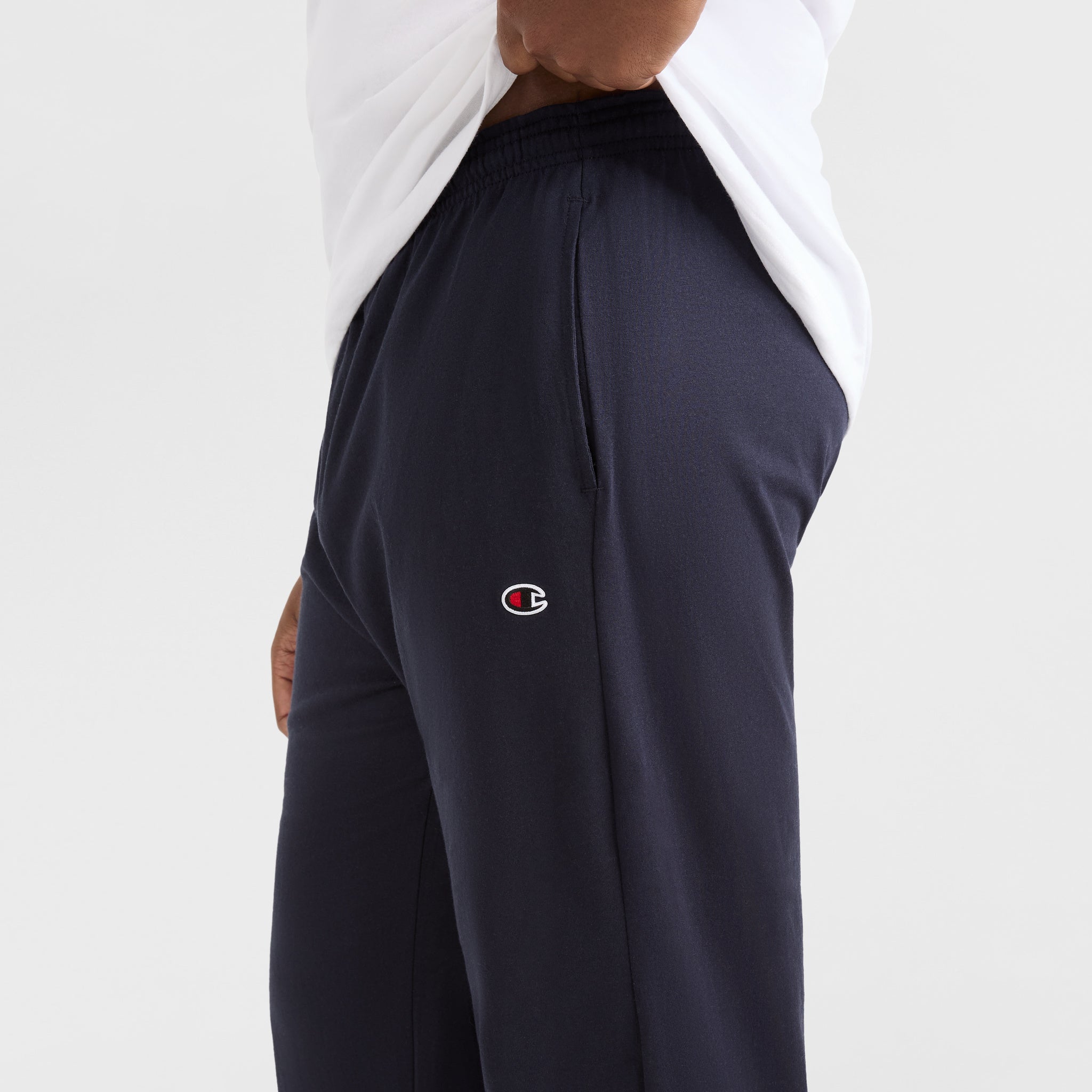 Champion Pants Pantalon Lounge Bleu Marine Coton Big Tall