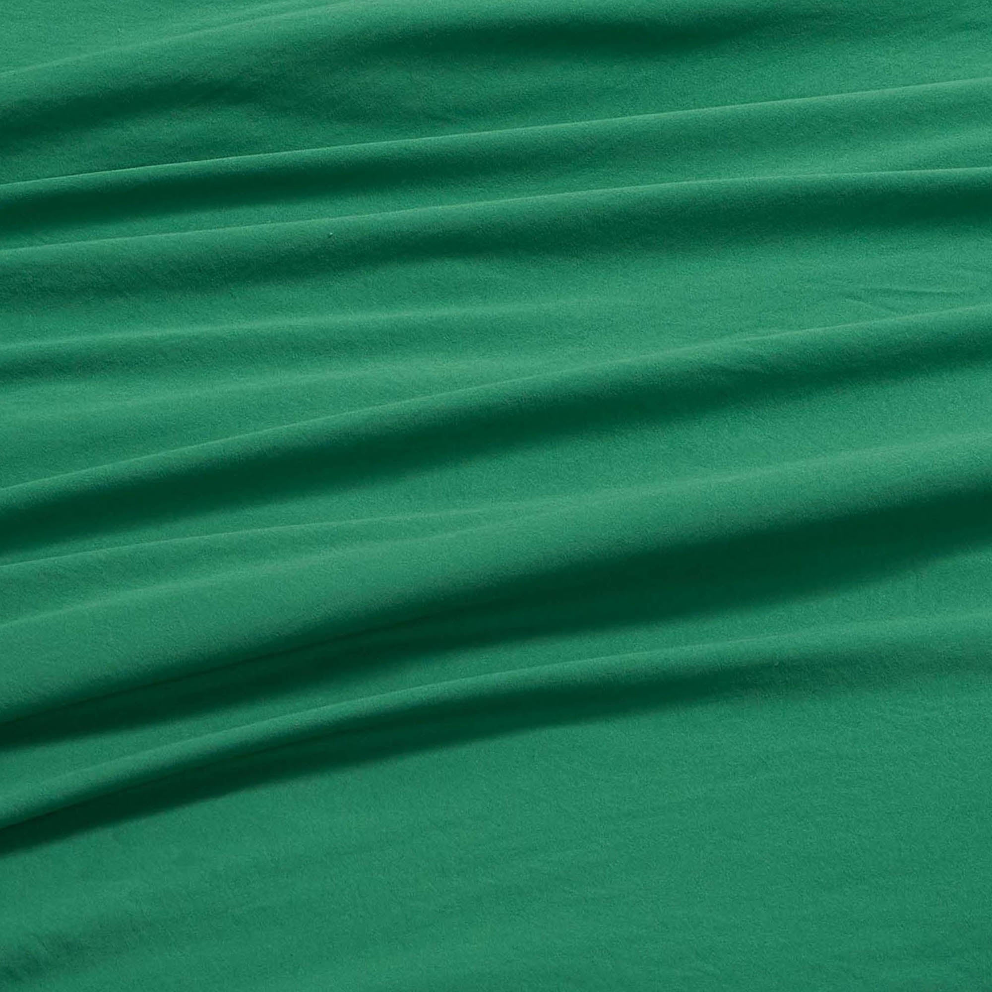 Champion Elastic Logo parure draps microfibre vert Queen