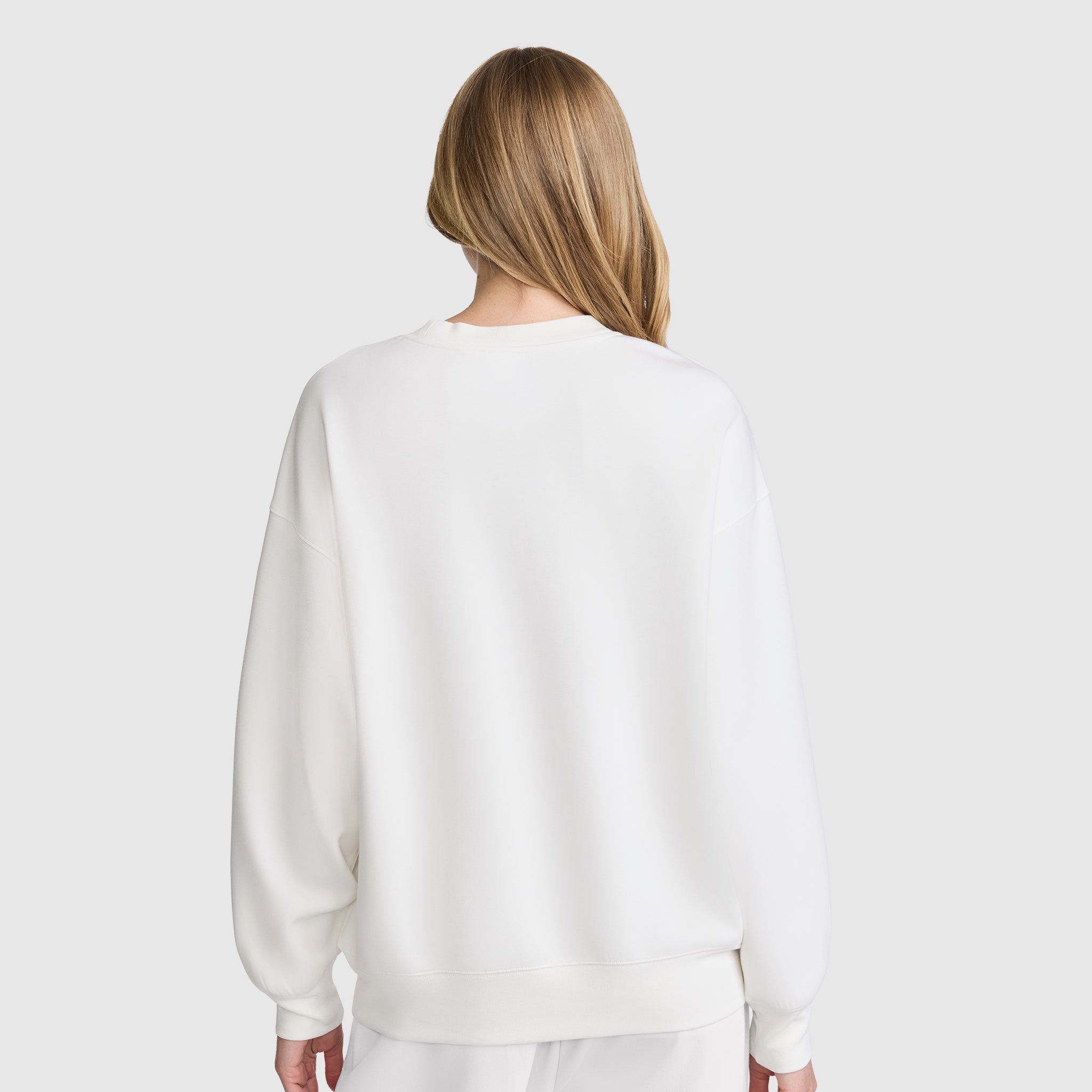 Champion Crewneck Sweat col rond coton écru