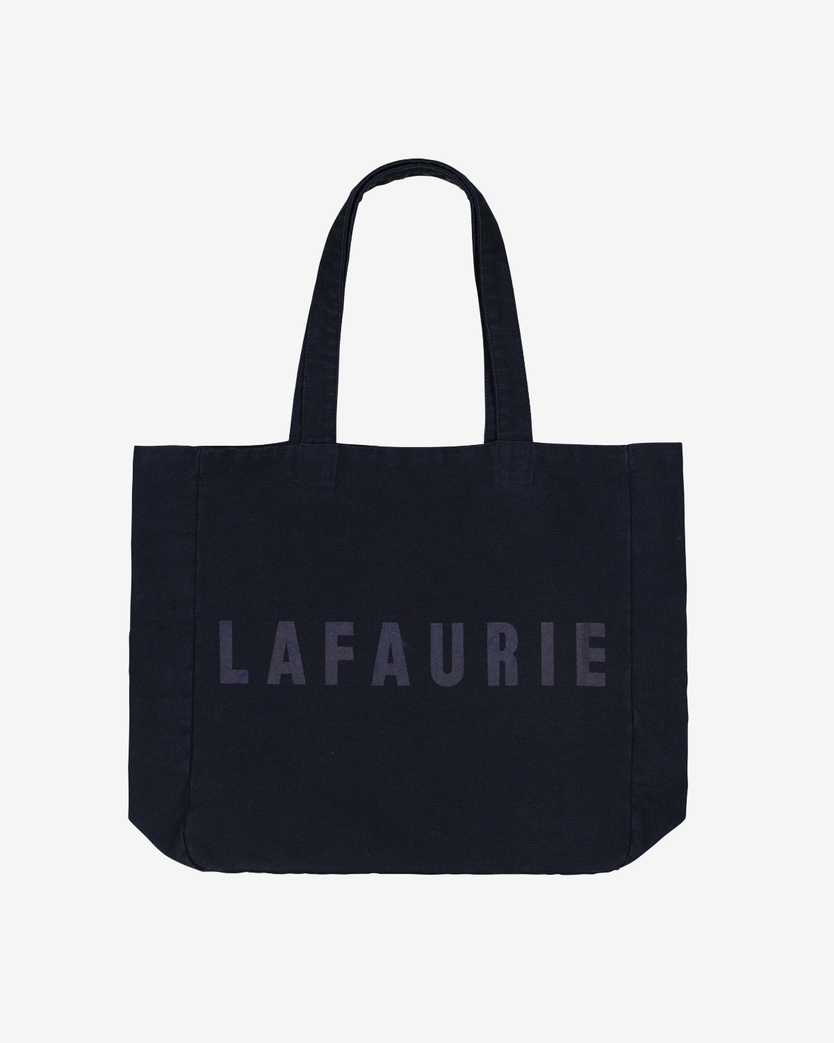 LAFAURIE GATES tote bag navy coton anses