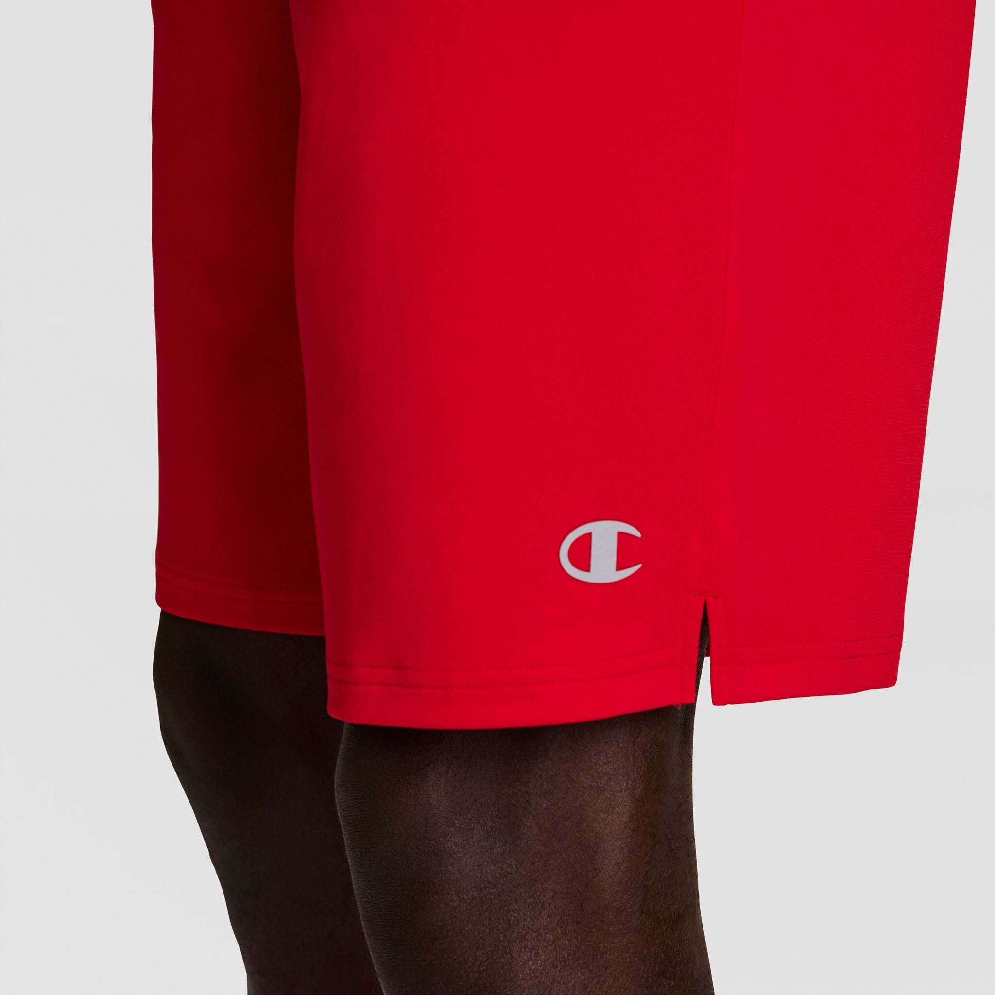 Champion Short Sport Homme Rouge Tango 10 Pouces Séchage Rapide