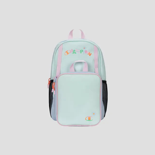 Champion Mode sac à dos enfant Blue/Aqua avec lunch box