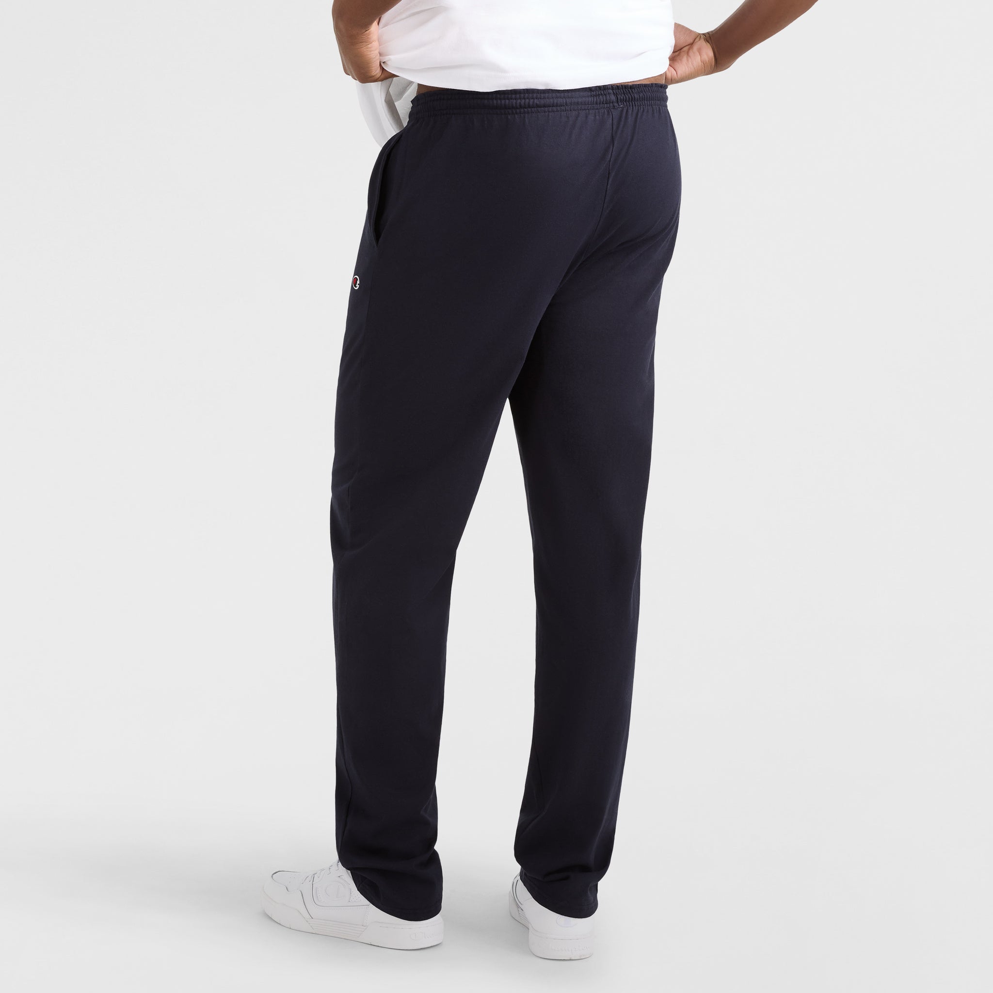Champion Pants Pantalon Lounge Bleu Marine Coton Big Tall
