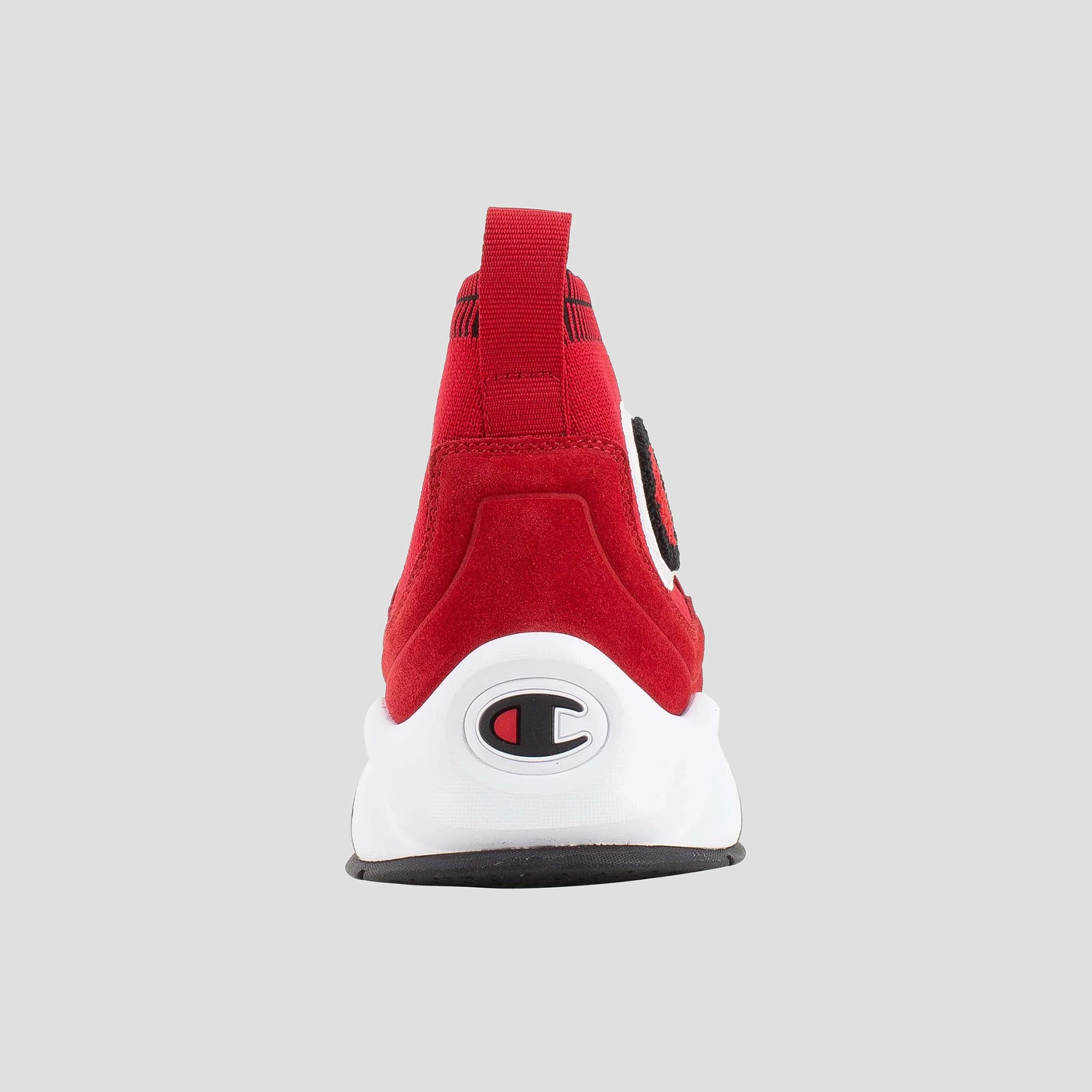 Champion Rally Pro baskets enfant rouge montantes knit
