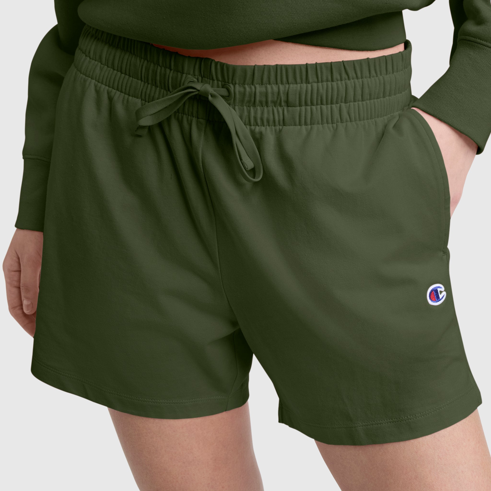 Champion Shorts 4" Lightweight Lounge short femme Chive léger