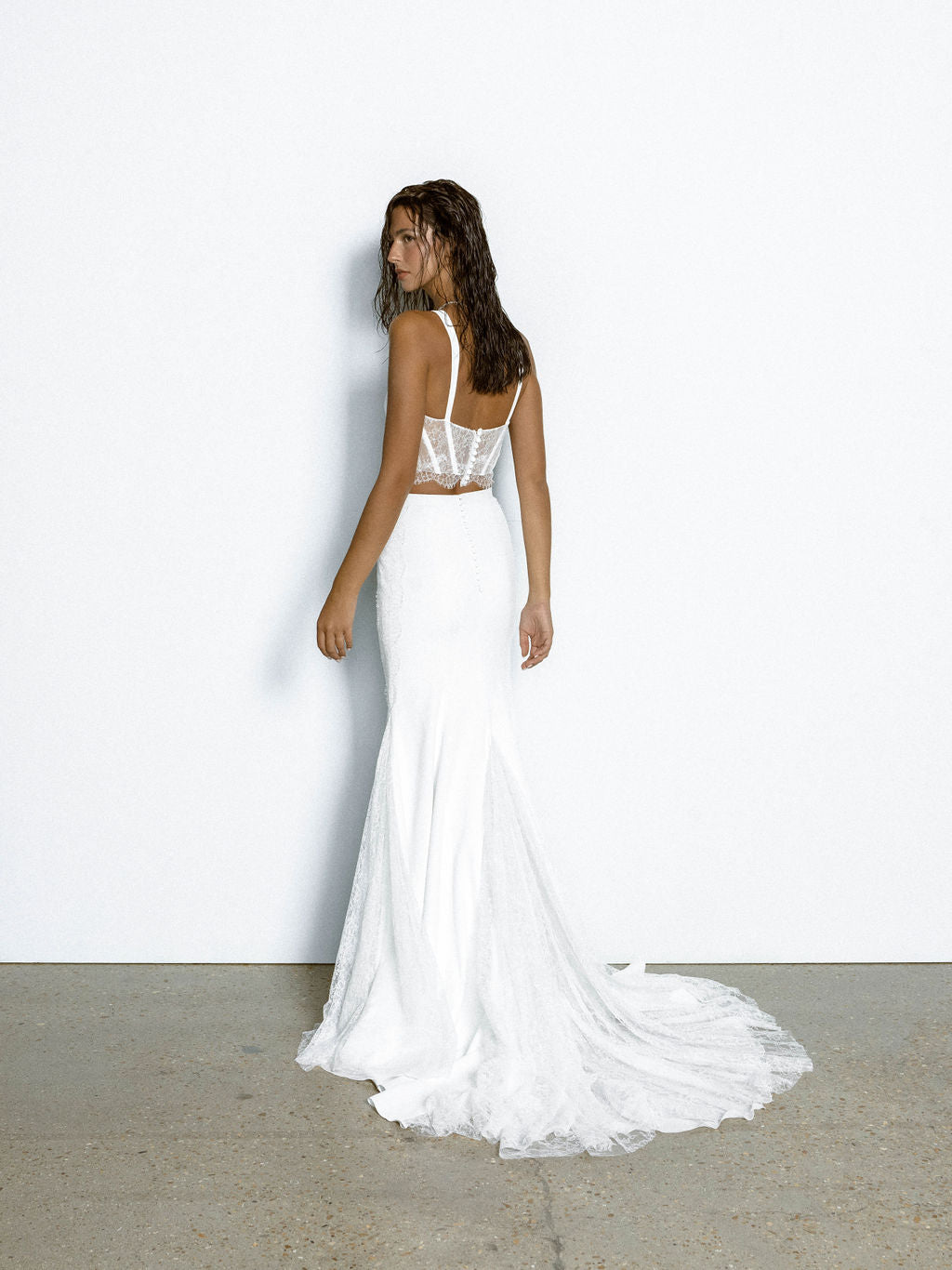 Rime Arodaky Bridal Love Pill robe de mariée crop top