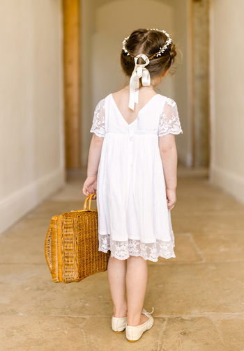 Le Jour de Notre Oui Manon Blanc robe fille blanche