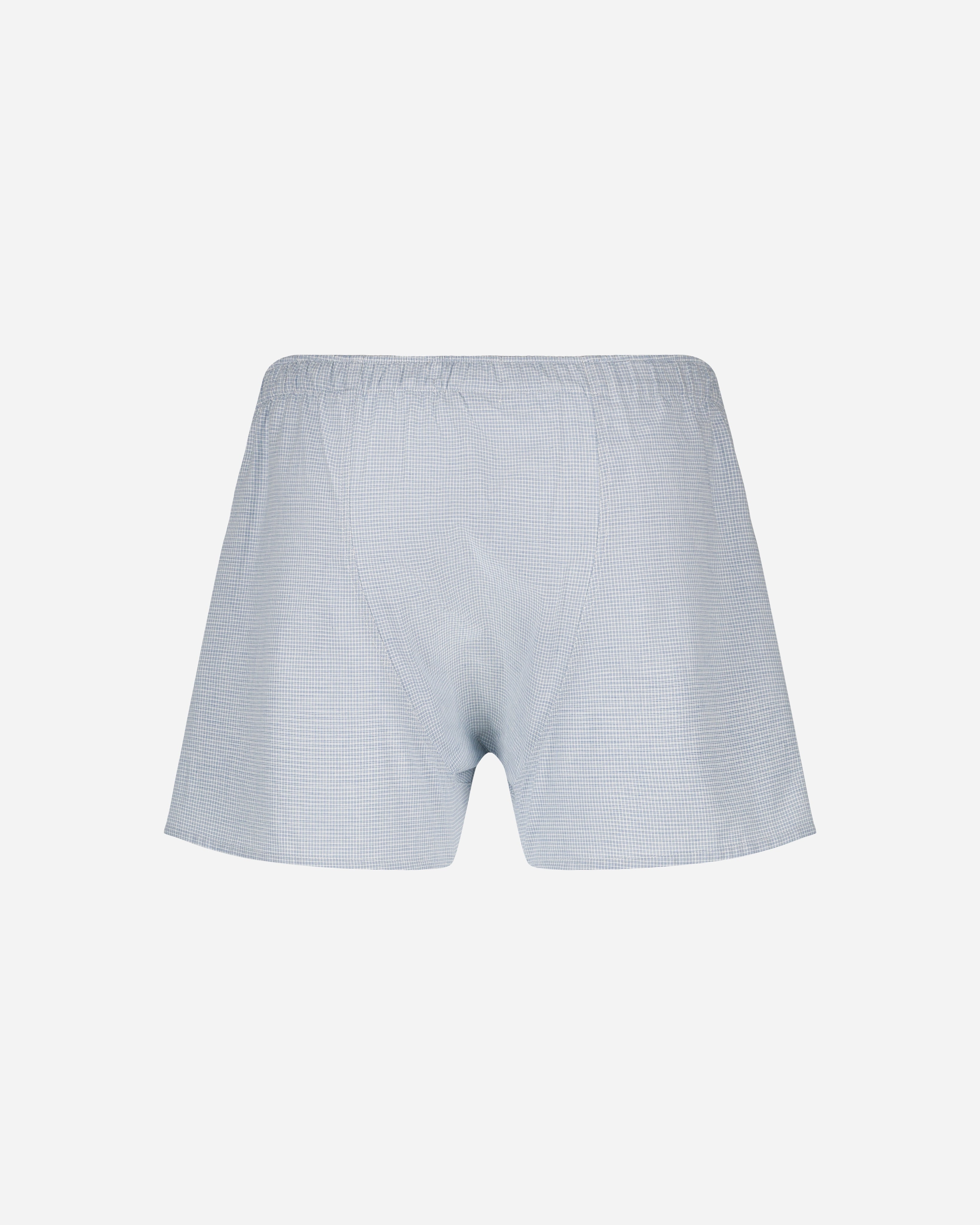 Lafaurie Vinnie Blanc/Ciel caleçon rayé coton homme