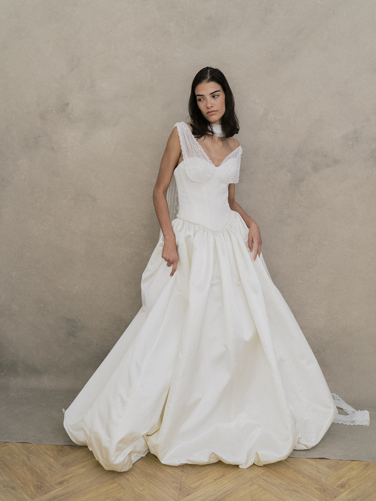 Rime Arodaky Bridal Caprice ensemble bustier jupe corset