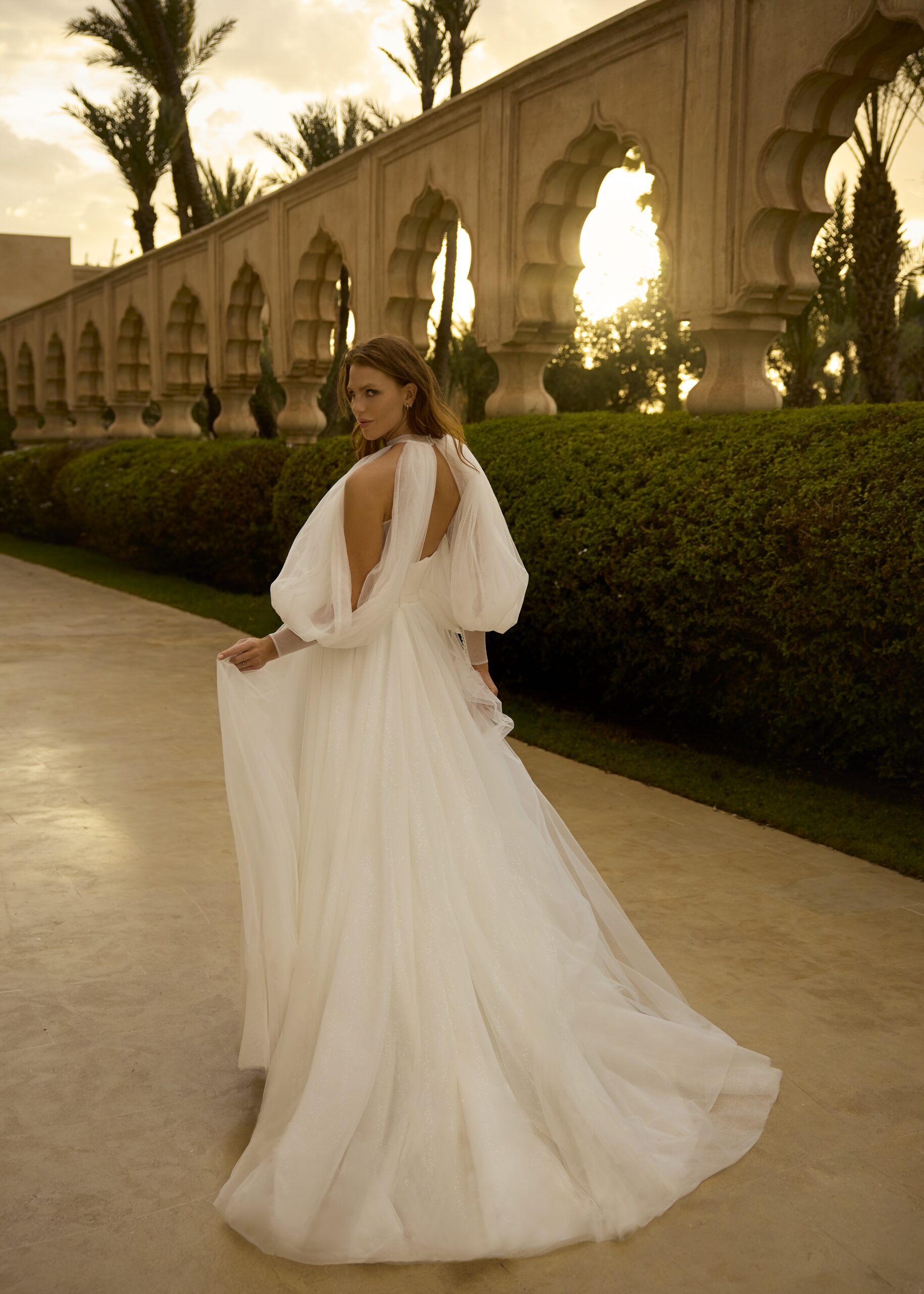 Hervé Paris Cherish Love Chrystal robe de mariée ivoire princesse