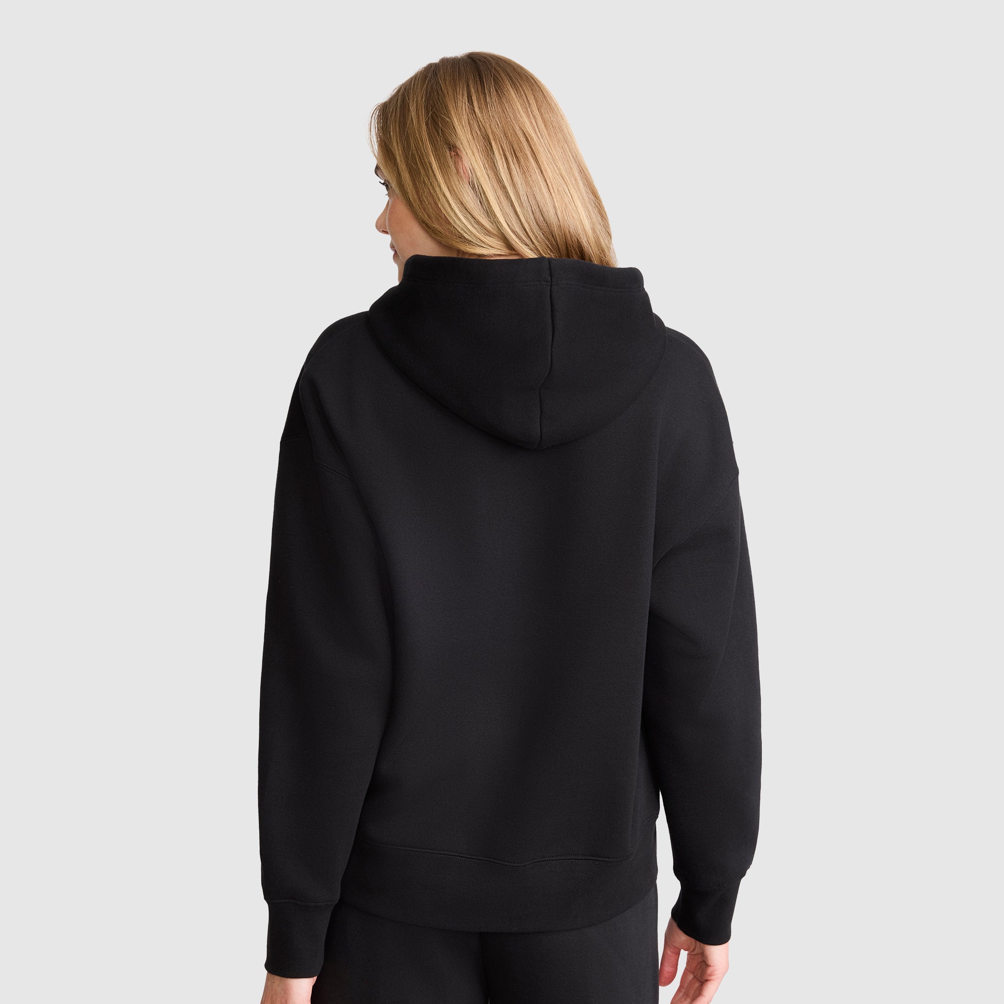 Champion Powerblend Freshman hoodie femme noir molleton