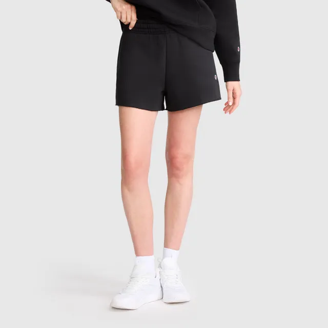 Champion Powerblend short femme noir 3 pouces molleton