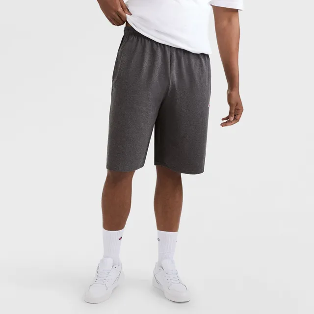 Champion Shorts 9" Lounge C Patch short gris chiné grande taille