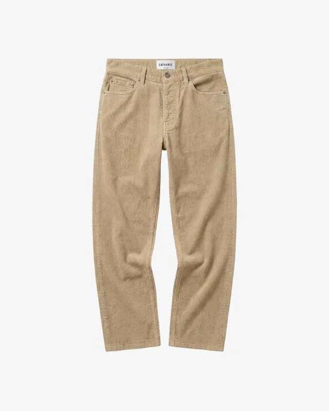 LAFAURIE Cassius pantalon beige pierre ajusté