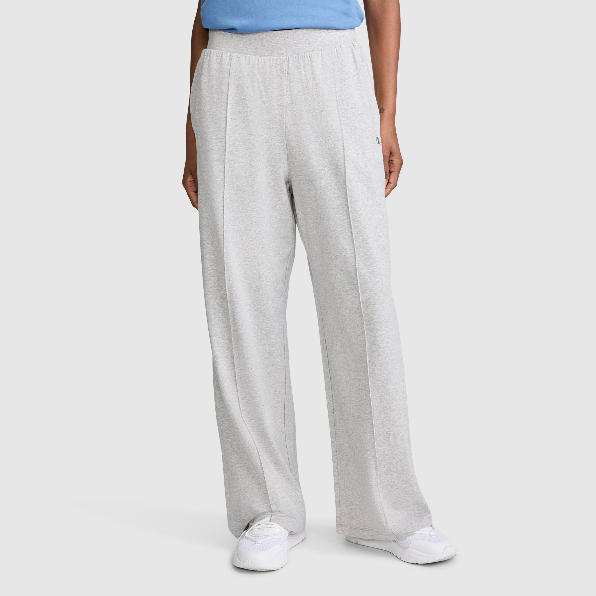Champion Open Bottom Pant pantalon femme Oxford Grey nylon