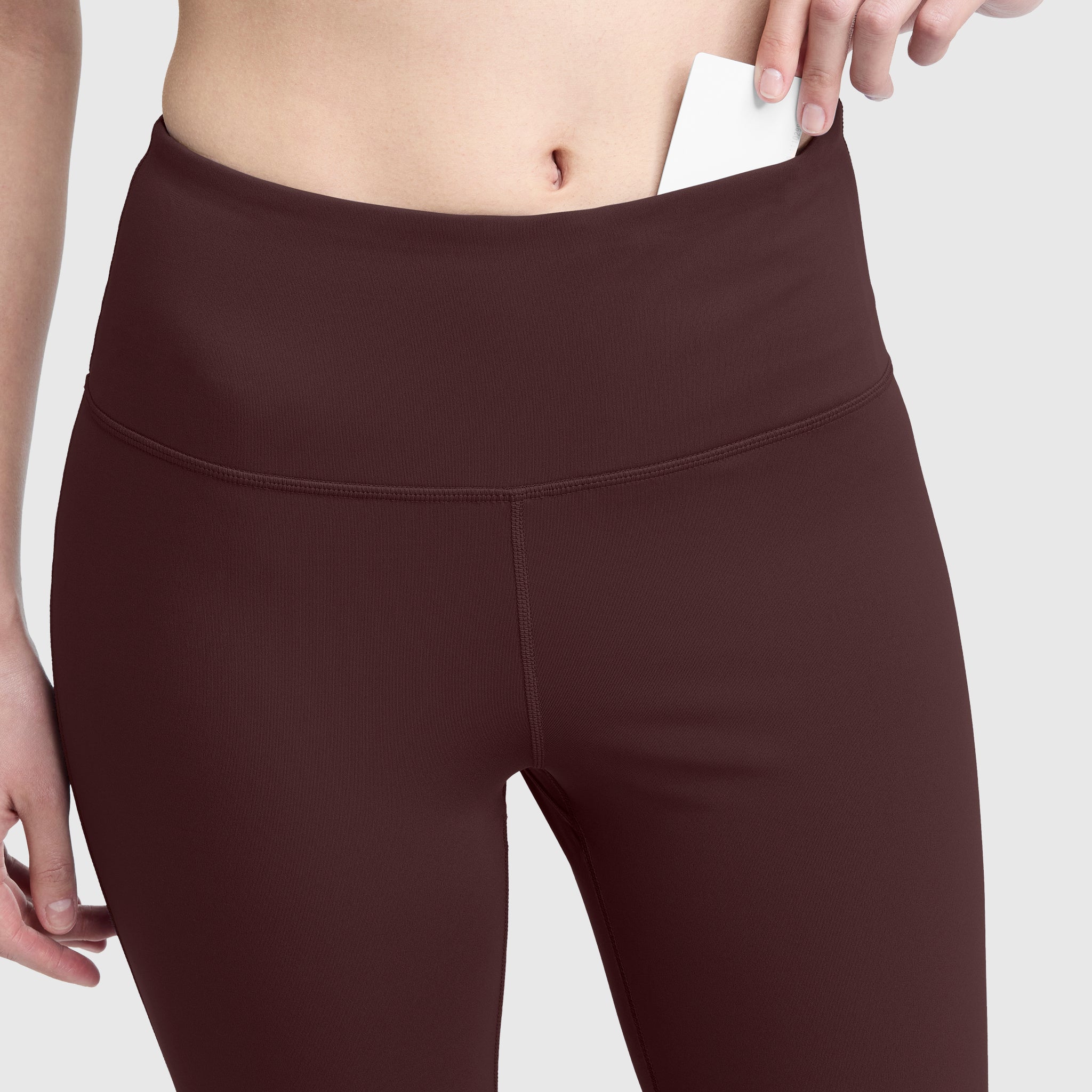 Champion Soft Touch Flare legging évasé marron chocolat anti-odeur