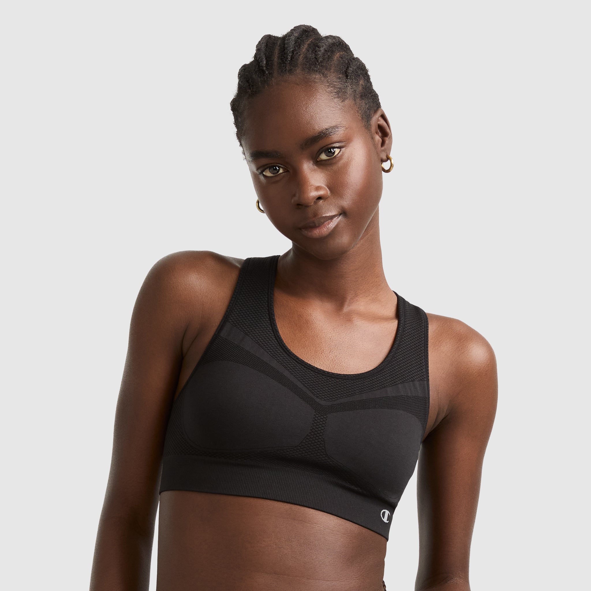 Champion Infinity Brassire sport noire maintien modr
